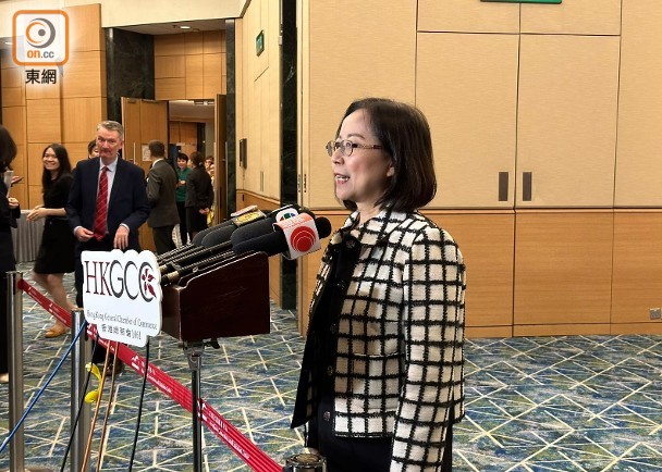 陳瑞娟當選總商會新任主席　指本港經濟復甦比預期慢