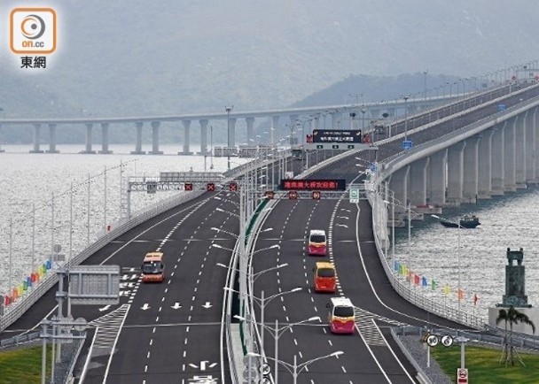 全運會公路單車測試賽今早舉行　港珠澳橋一帶實施臨時管控措施