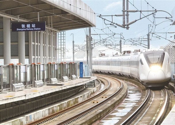 全國最長城際鐵路貫通　連接廣東5城