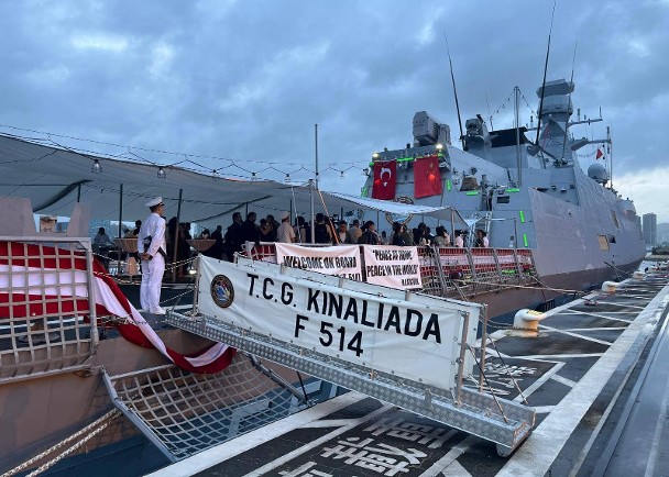 土耳其艦過台海　傳華艦首越中線監控