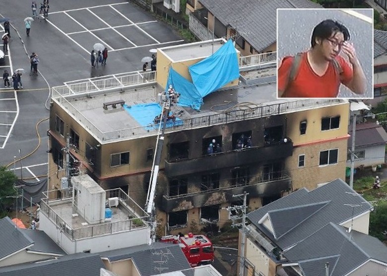 日近年縱火案 京都動畫室36死最轟動 0111