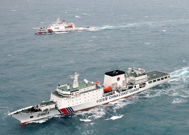 華4海警船釣魚島周邊巡航　日議員倡登島調查生態示主權