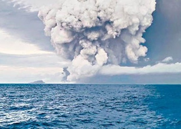 湯加火山噴發致衝擊波　專家指對港影響不會持續
