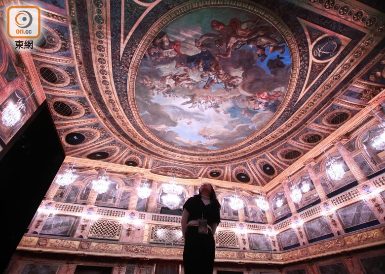 「虛擬凡爾賽宮之旅」開幕　沉浸式虛擬體驗　重現路易十四聲音