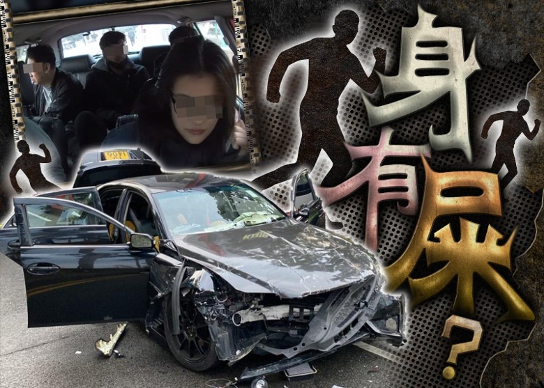 中環碼頭私家車撼兩巴士 車上4南亞男女及1本地男棄車逃去｜即時新聞｜港澳｜on Cc東網