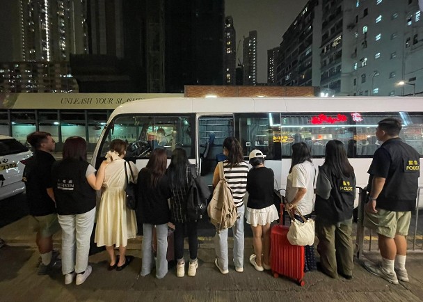 一連5日打擊西九龍街頭賣淫　拘24內地女最大63歲