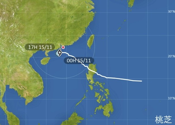 「桃芝」遠離所有風球除下　「天兔」今晨闖港800公里範圍