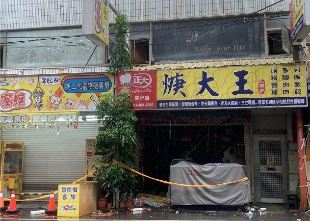 小食店煤氣爆炸　一男子燒傷送醫