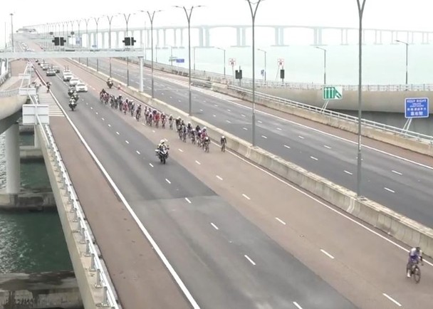 全運單車測試賽香港賽段較預計快　大橋離港服務恢復正常