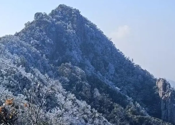 廣東現首場冰掛多地發寒冷預警　局部將跌破0℃