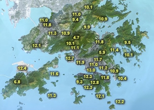 寒冷及霜凍警告仍然生效　凌晨大帽山最凍錄得4.7度