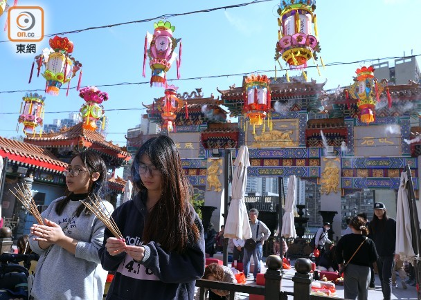 黃大仙祠「頭柱香」參神安排　年廿九晚9時開放予善信等候