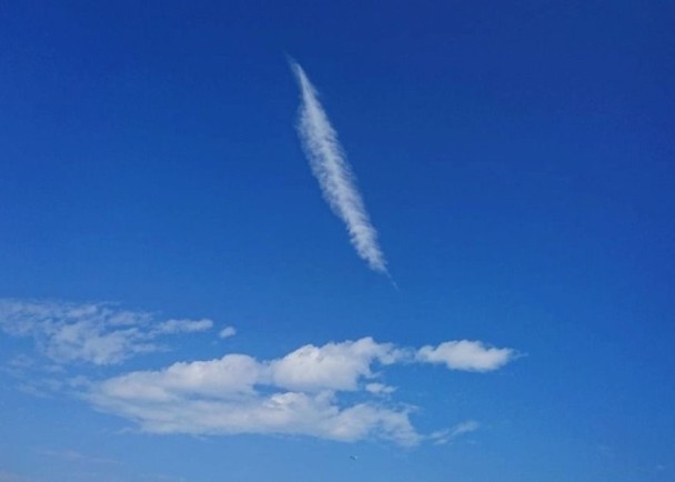 兩岸趣聞 天使的羽毛 嘉義晴空現 卷雲 即時新聞 台灣 On Cc東網