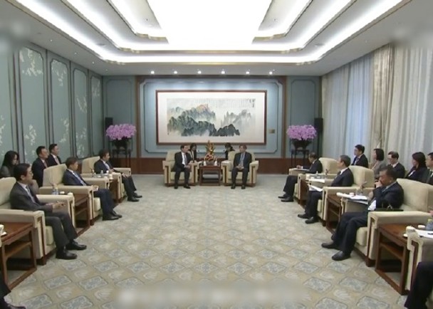 大韓商工會議所會長訪華　討論深化經貿合作